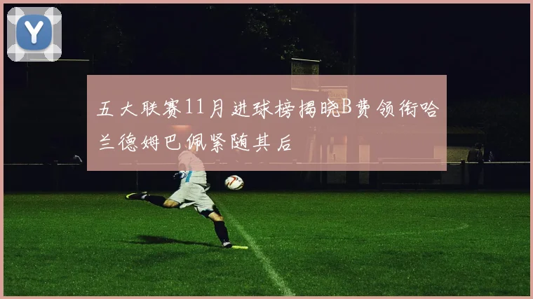 五大联赛11月进球榜揭晓B费领衔哈兰德姆巴佩紧随其后